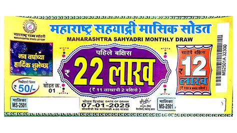 sahyadri lottery result today|Maharashtra Lottery .